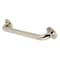 Kingston Brass Contemporary DR514126 Meridian 12" Decorative ADA Grab Bar, Polished Nickel, 14.81 L, Brass DR514126 - alternate 1